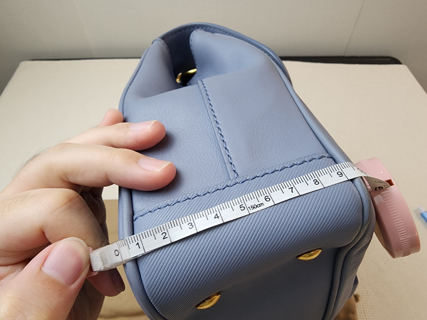 Burberry Medium DK88 Top Handle Bag in Trench Calfskin