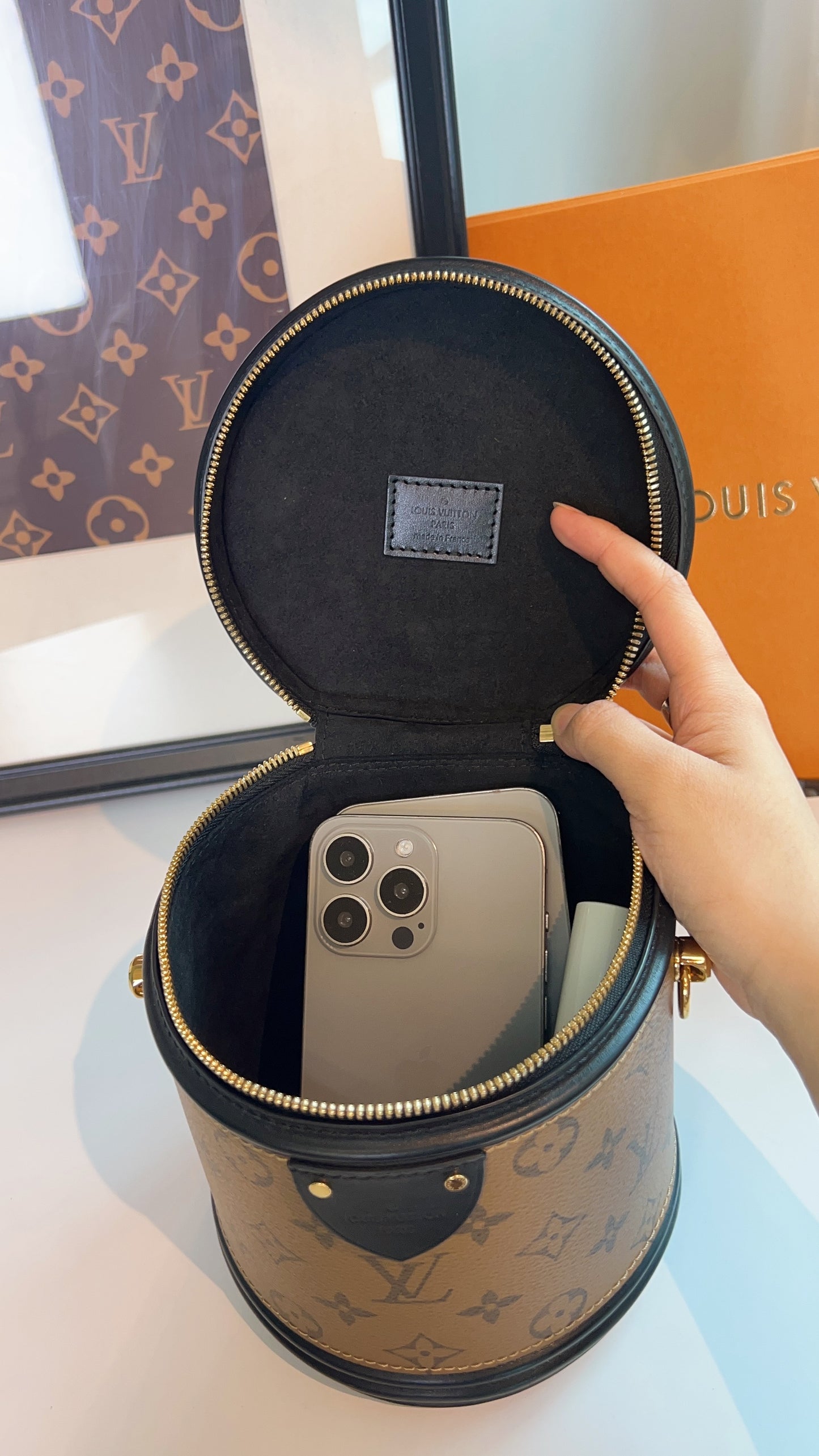 LV Reverse Monogram Cannes