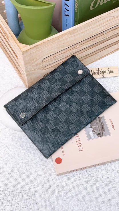 Louis Vuitton Damier Graphite Alpha Pochette