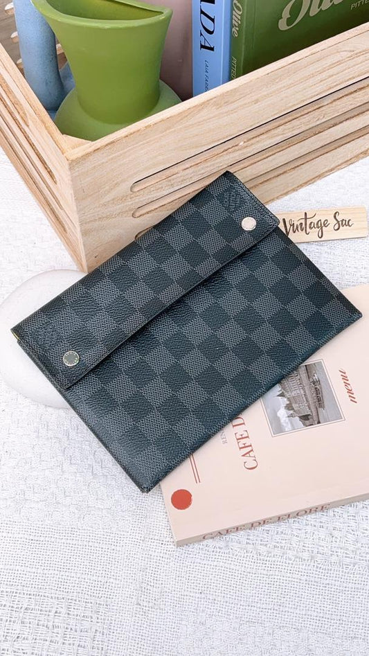 Louis Vuitton Damier Graphite Alpha Pochette