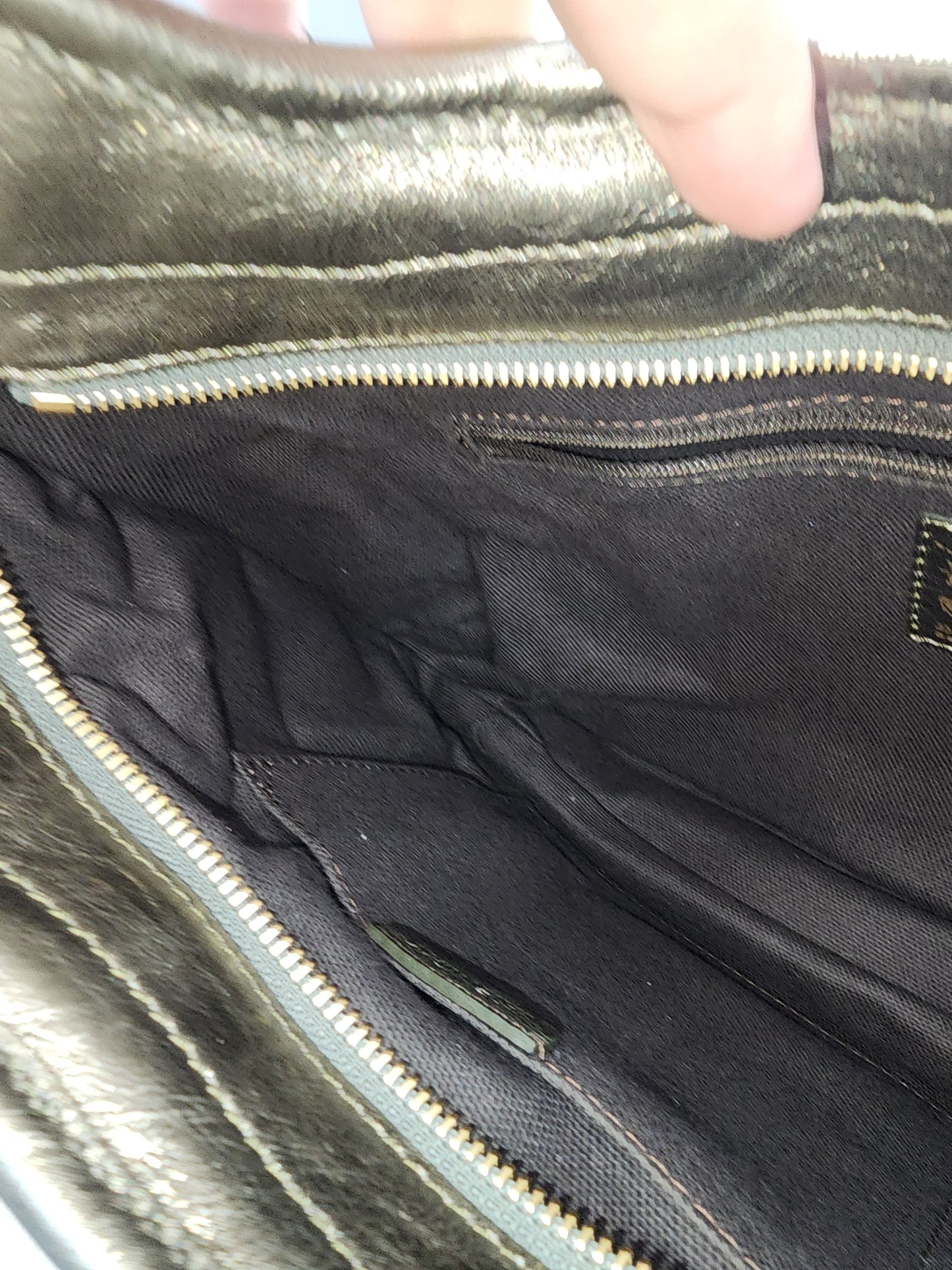 Burberry Beige Haymarket Check Shoulder Bag