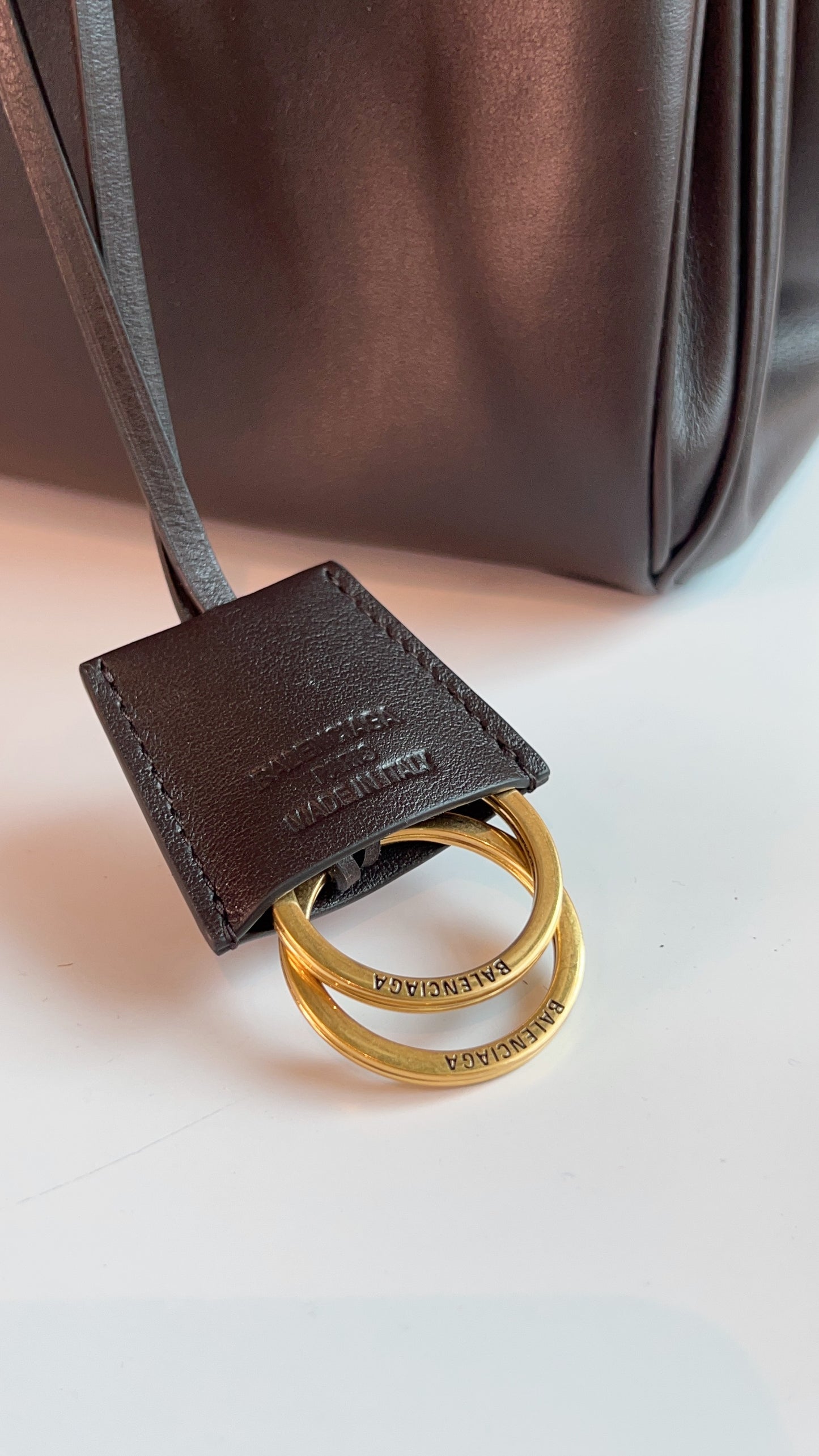 Balenciaga Dark Brown Rodeo MM