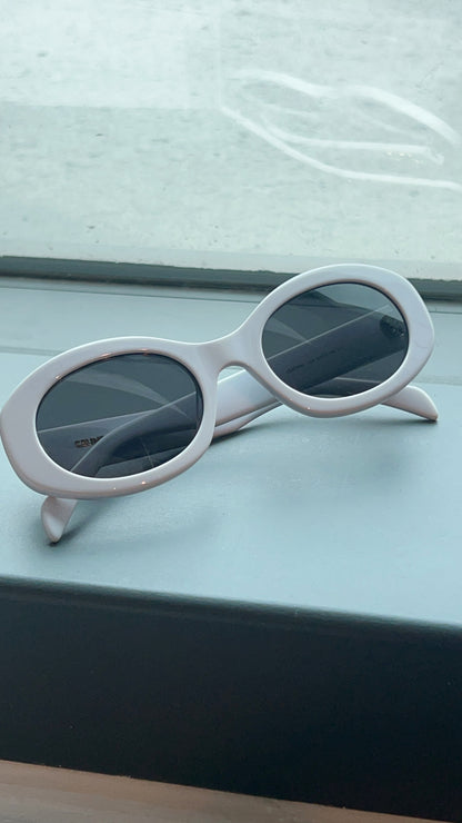 Celine Marble White Triomphe Sunglasses