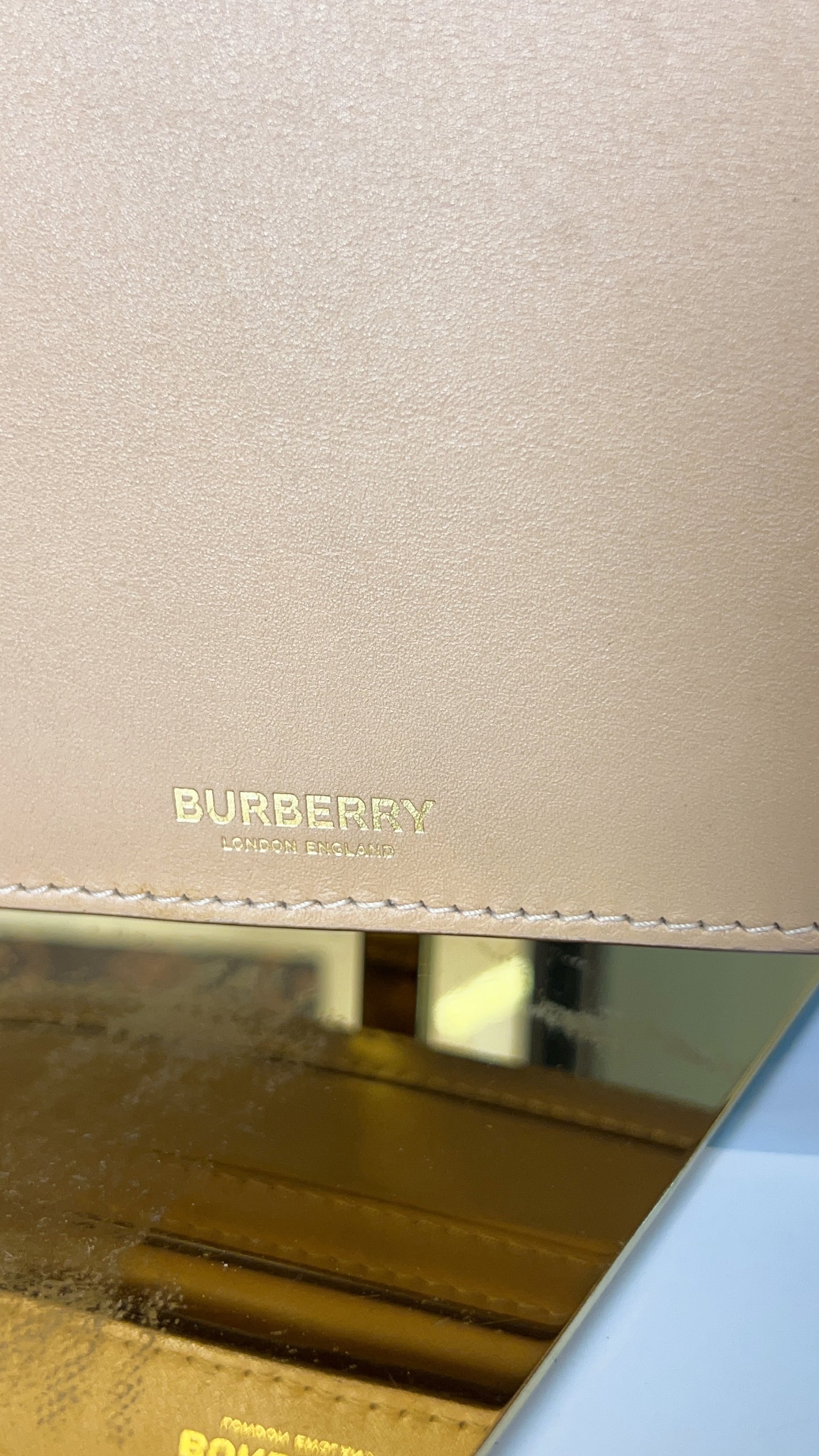 Burberry Beige Olympia Shoulder Bag