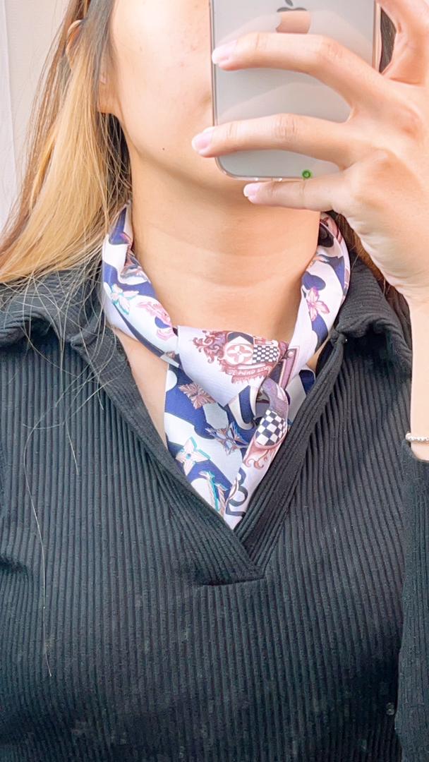 Louis Vuitton Purple Bandeau