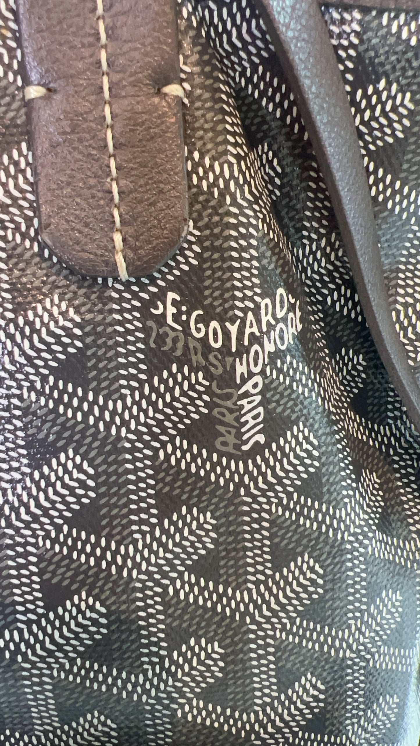 Goyard Grey Mini Anjou