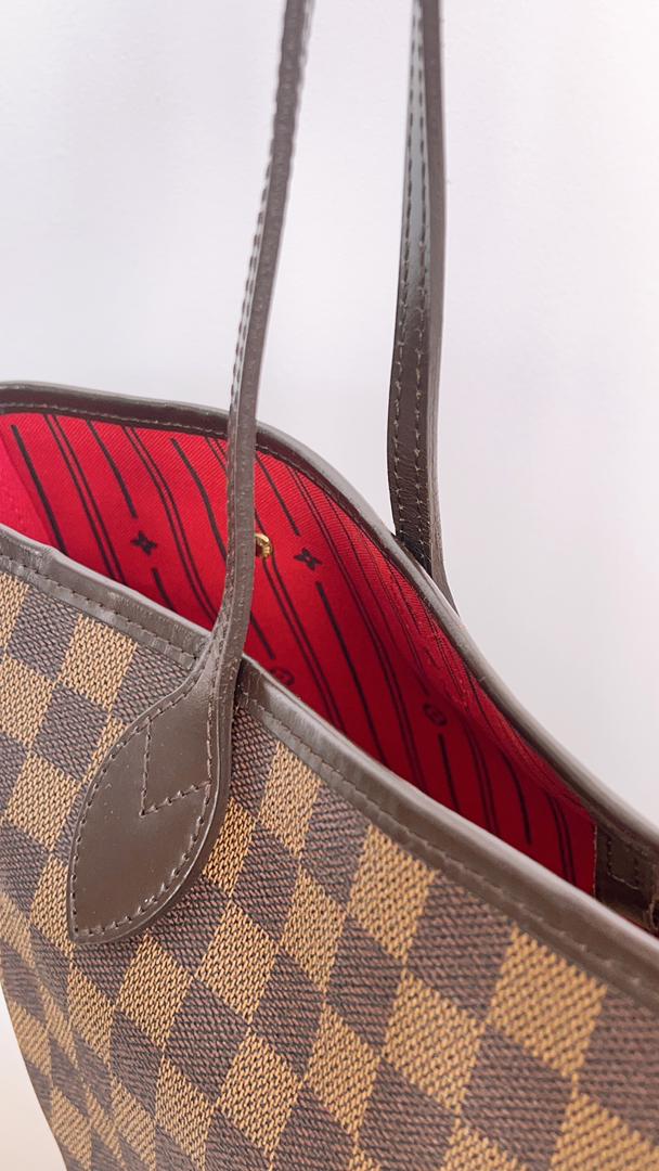 LV Damier Ebene Neverfull MM