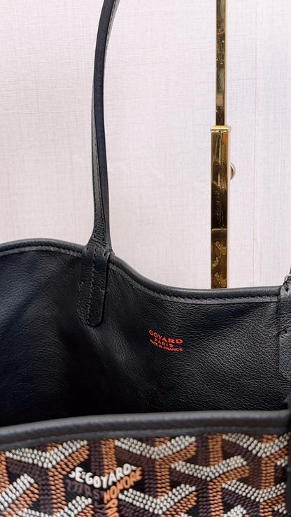 Goyard Black Anjou PM