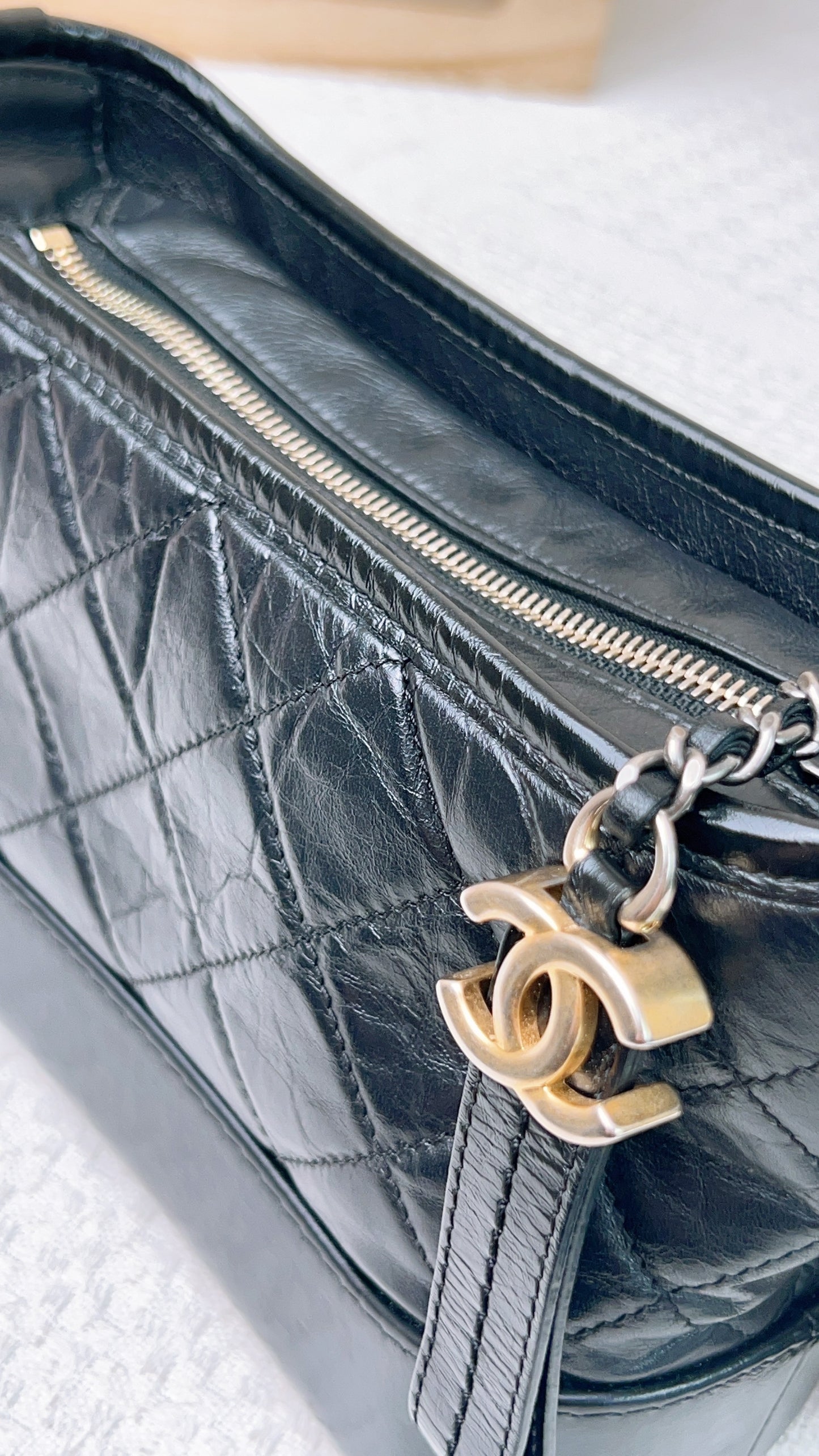 Chanel Black Small Gabrielle