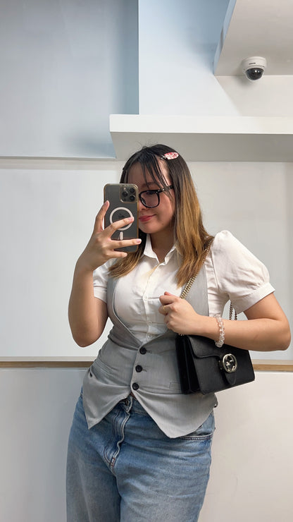 Gucci Black Interlocking Chain Bag GHW