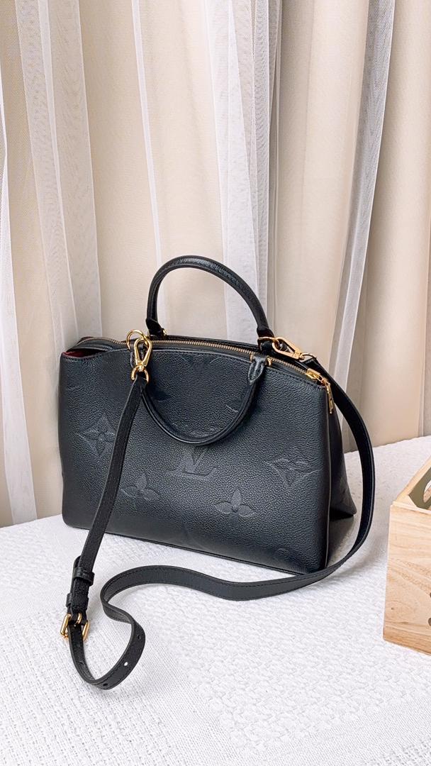 Louis Vuitton Black Empreinte Petit Palais