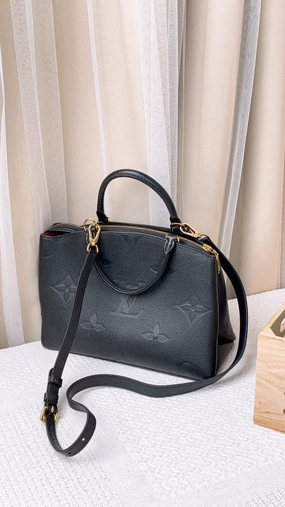 Louis Vuitton Black Empreinte Petit Palais