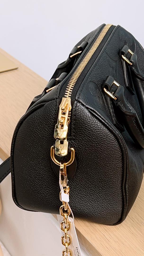 LV Black Empreinte Speedy 20