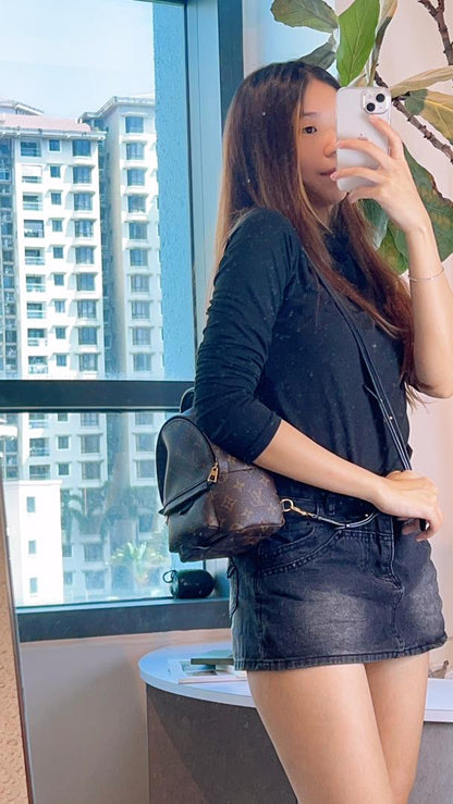 LV Monogram Mini Palm Spring