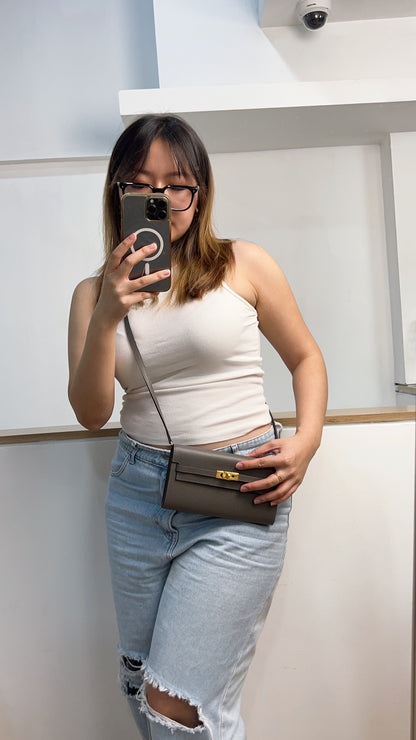 Hermes Grismeyer Kelly To Go GHW