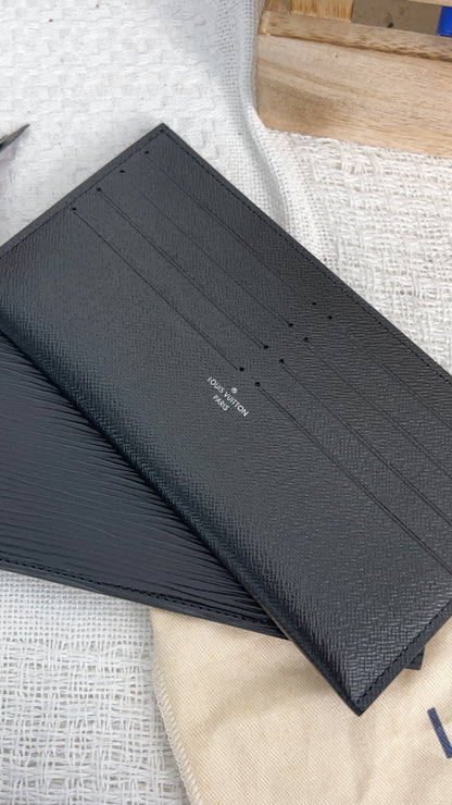 LV Black Epi Felicia Pochette