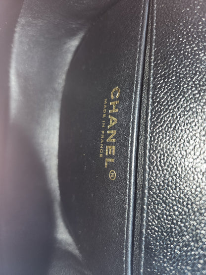 Chanel Black Caviar Small Curve Boy Flap Bag GHW