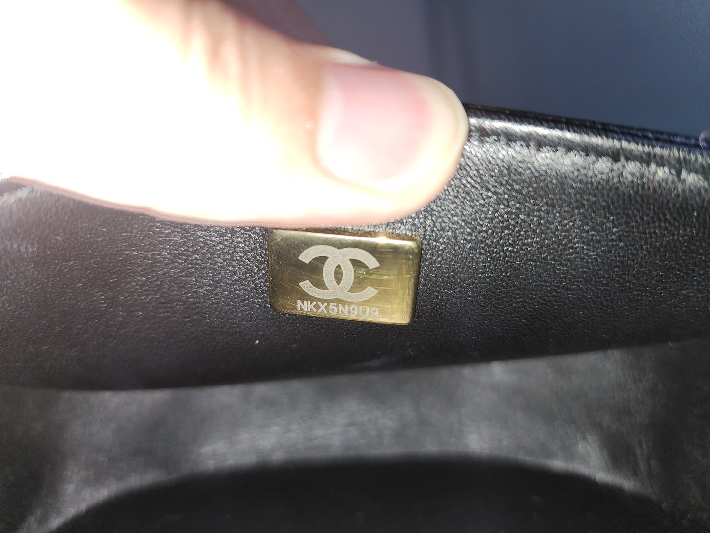 Chanel Black Caviar Small Curve Boy Flap Bag GHW