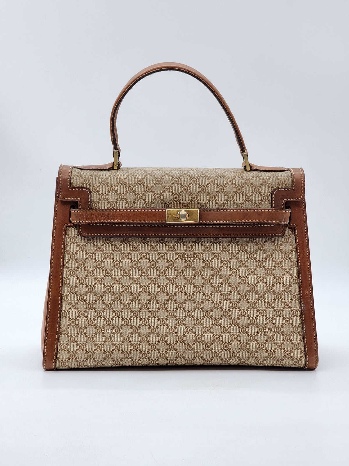 Celine Macadam Vintage Kelly Bag