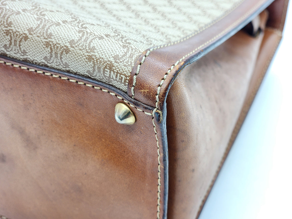 Celine Macadam Vintage Kelly Bag
