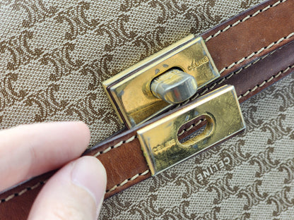 Celine Macadam Vintage Kelly Bag