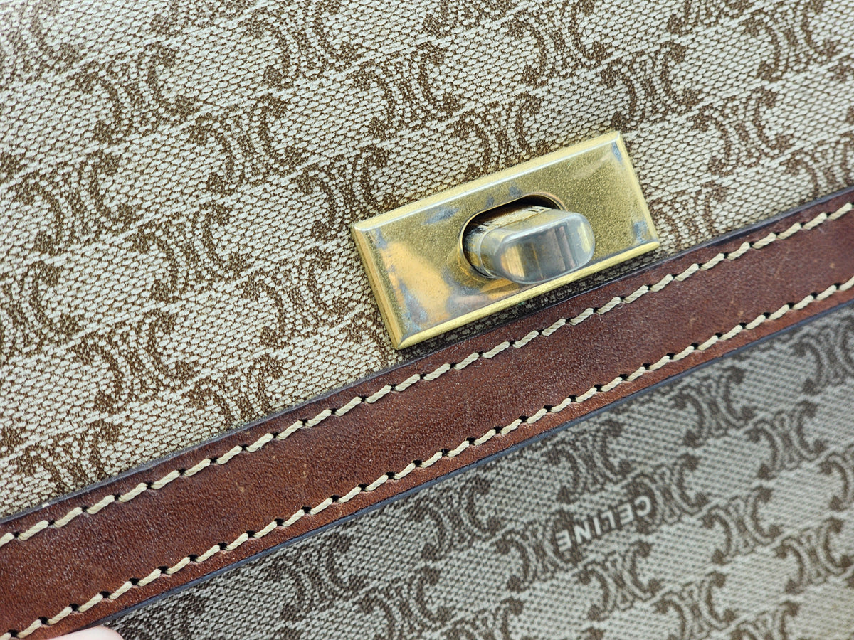 Celine Macadam Vintage Kelly Bag