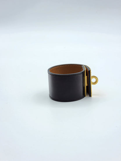 Hermes Black Kelly Dog Bracelet 35mm