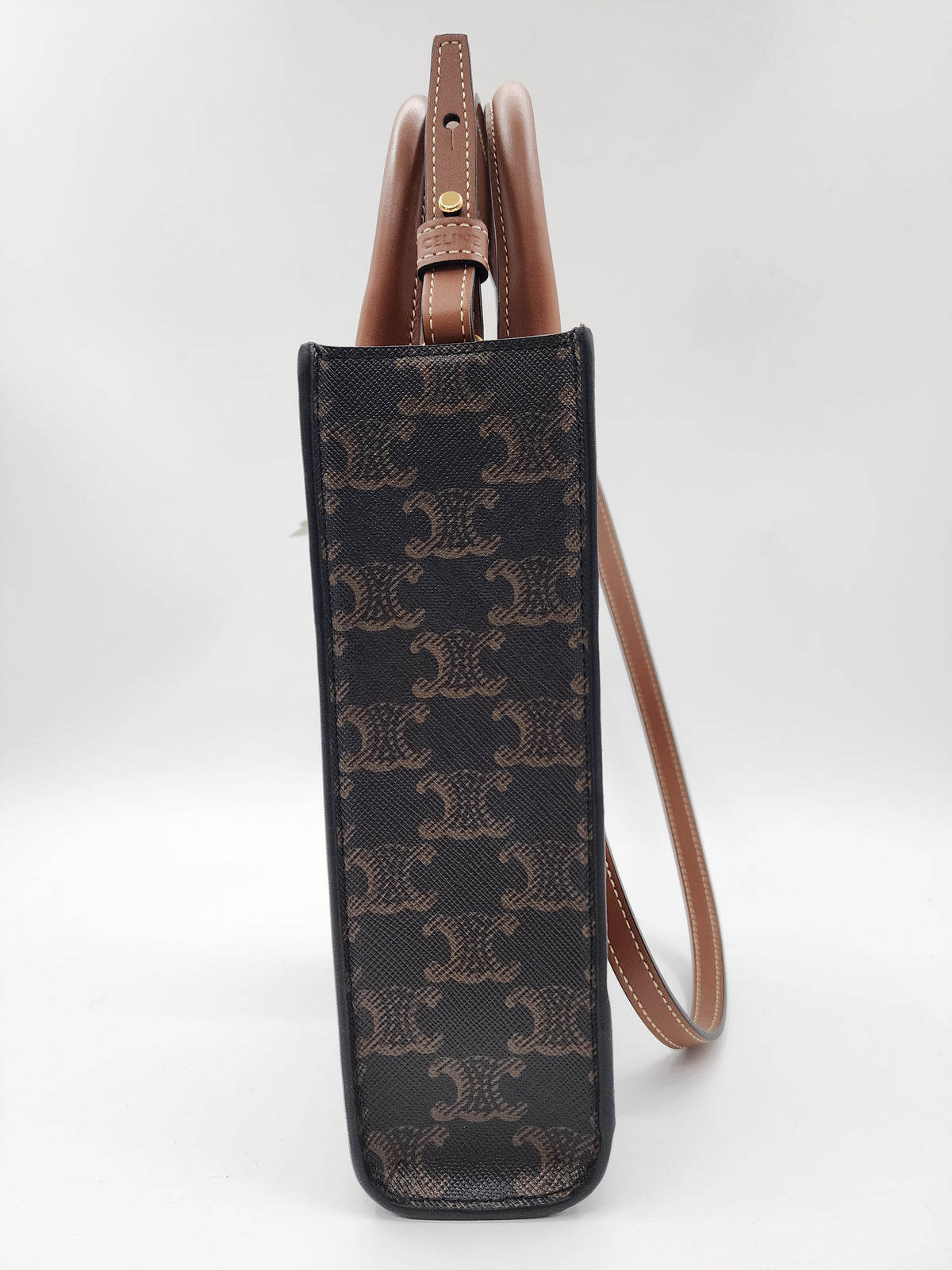 Celine Triomphe Vertical Mini Cabas