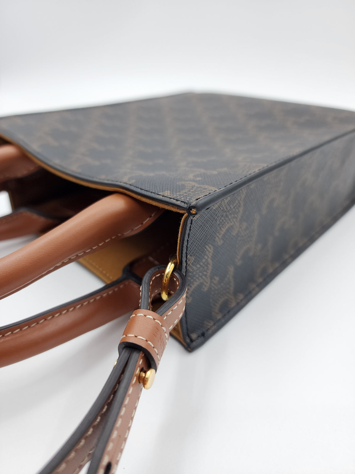 Celine Triomphe Vertical Mini Cabas