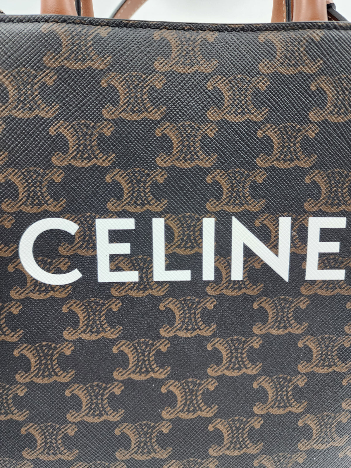 Celine Triomphe Vertical Mini Cabas