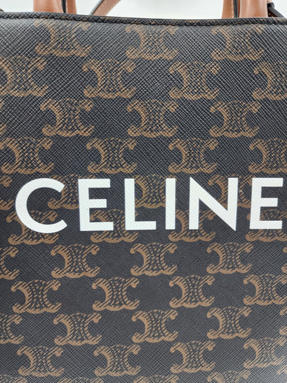 Celine Triomphe Vertical Mini Cabas