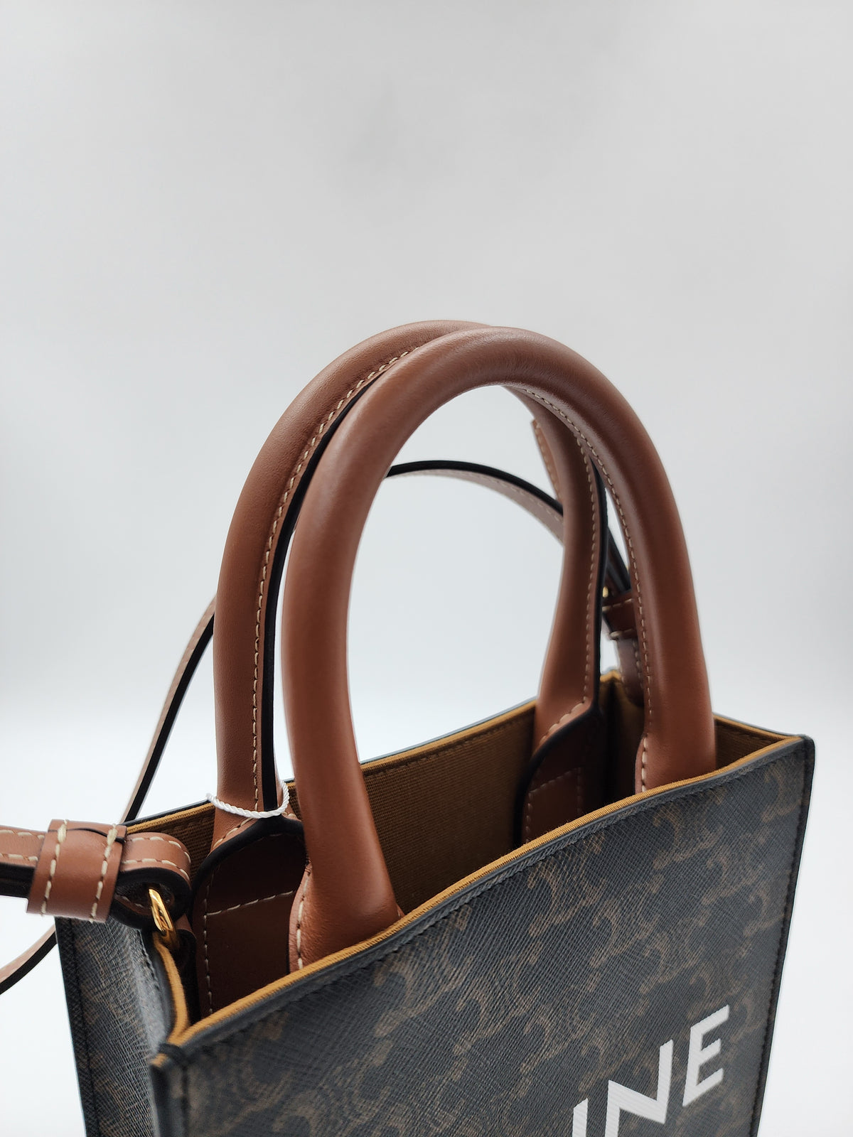Celine Triomphe Vertical Mini Cabas