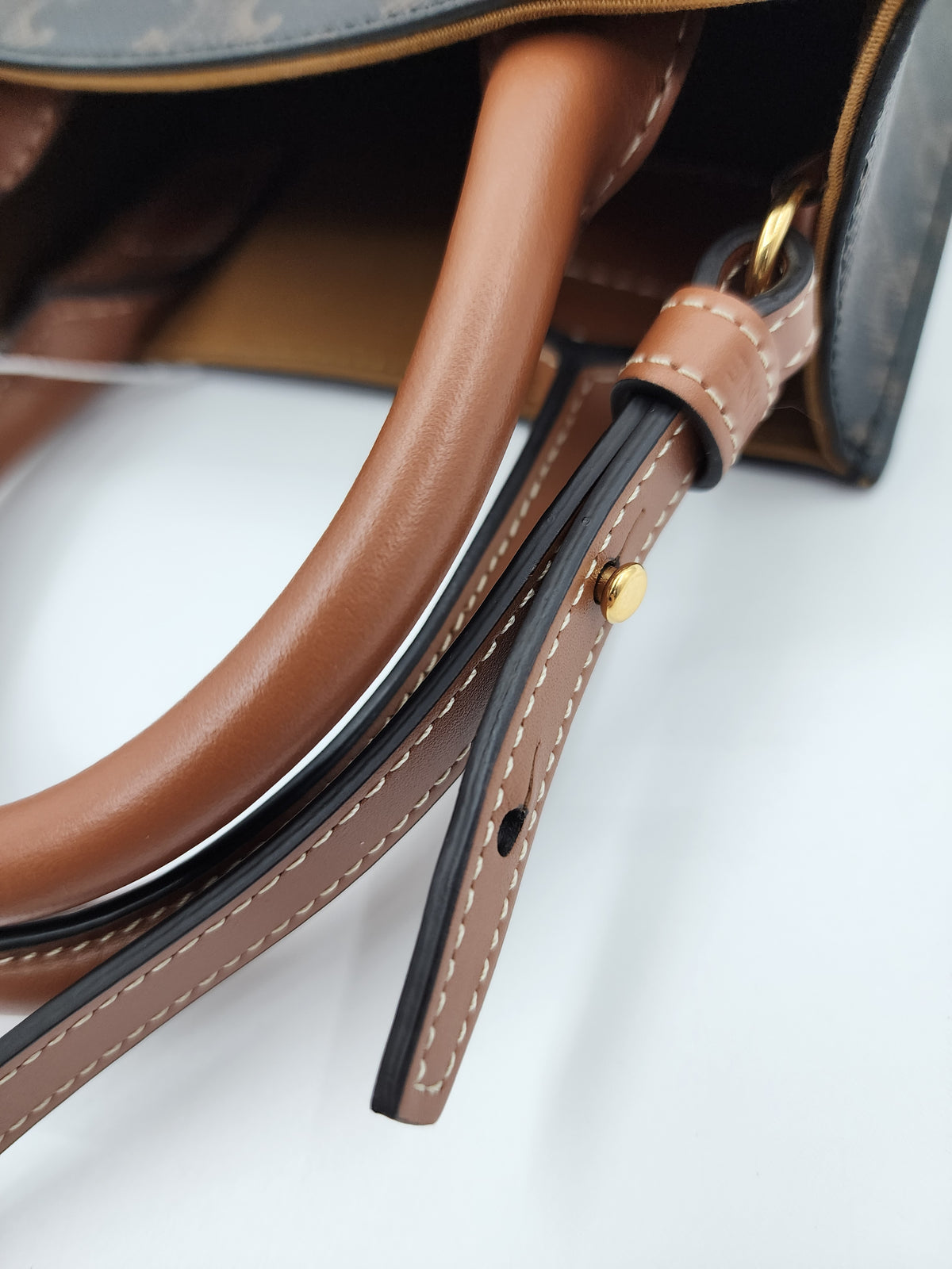 Celine Triomphe Vertical Mini Cabas