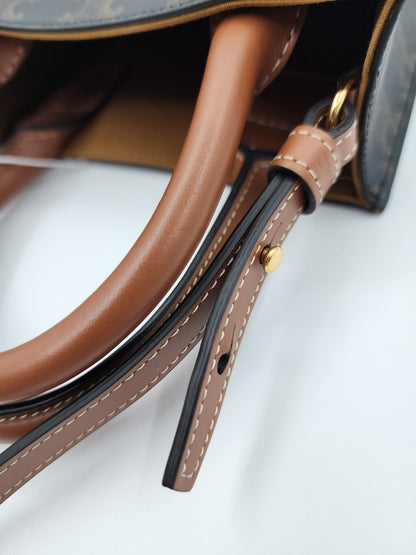 Celine Triomphe Vertical Mini Cabas