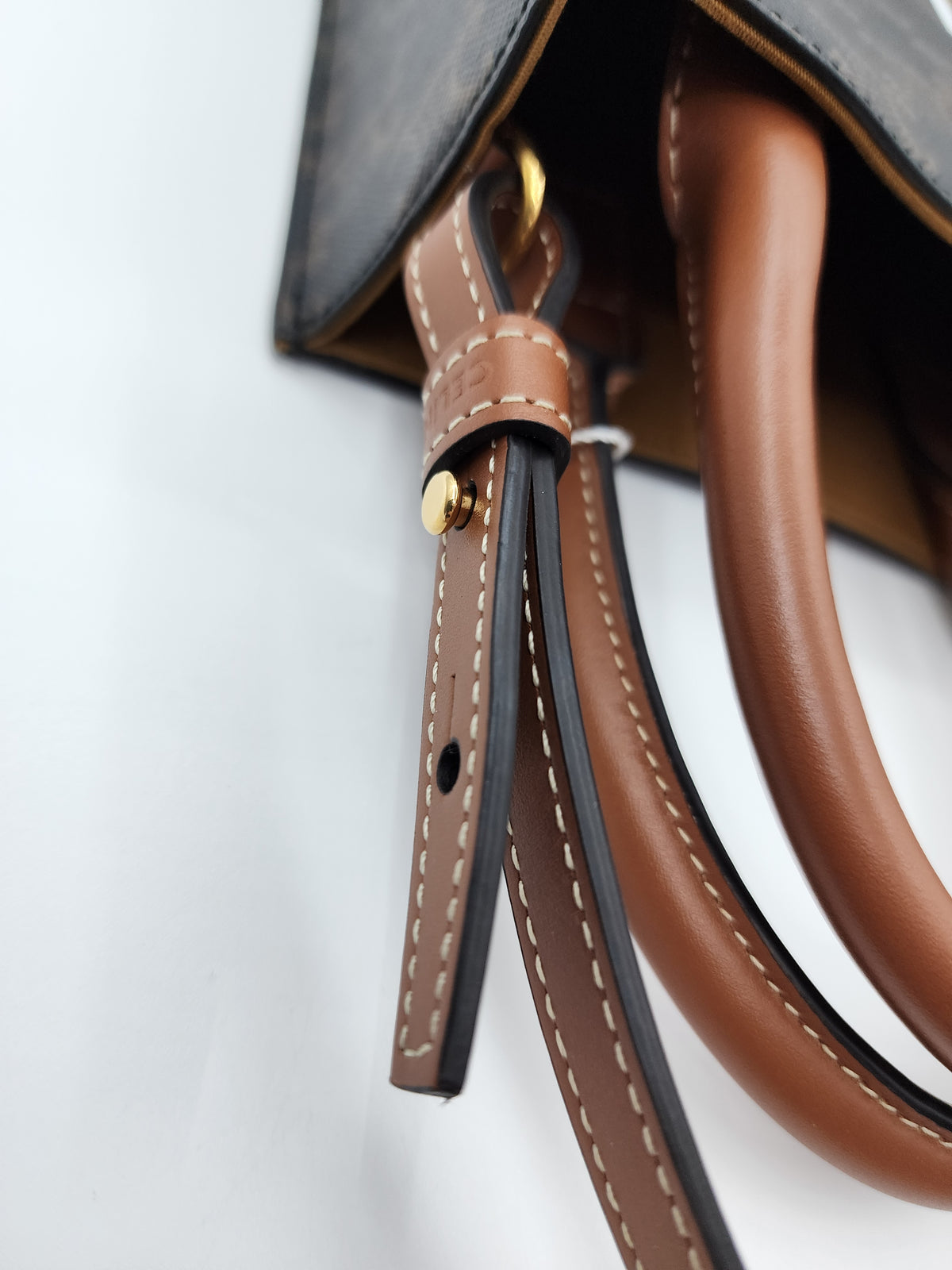 Celine Triomphe Vertical Mini Cabas