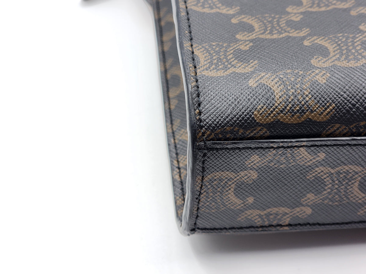 Celine Triomphe Mini Vertical Cabas Tote