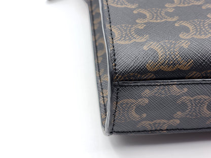 Celine Triomphe Mini Vertical Cabas Tote