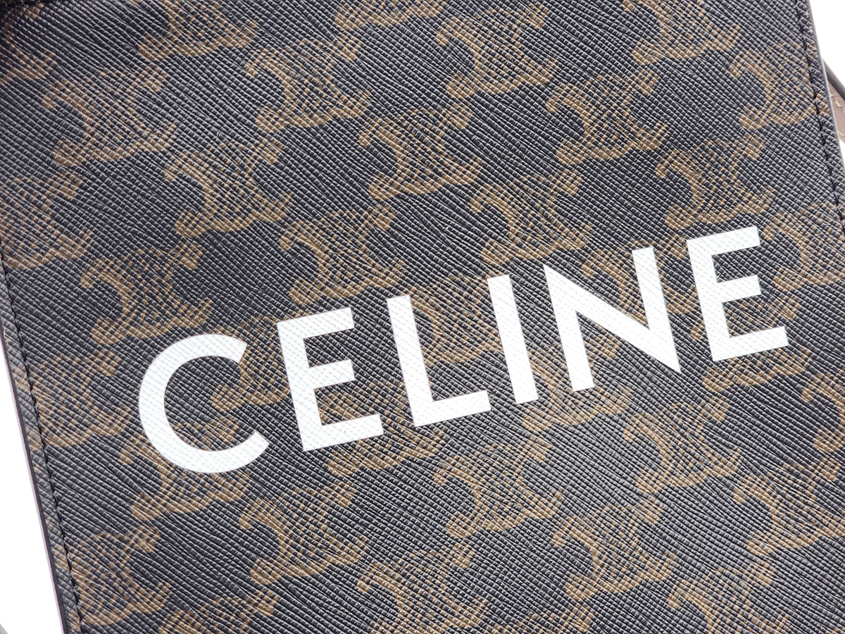 Celine Triomphe Mini Vertical Cabas Tote