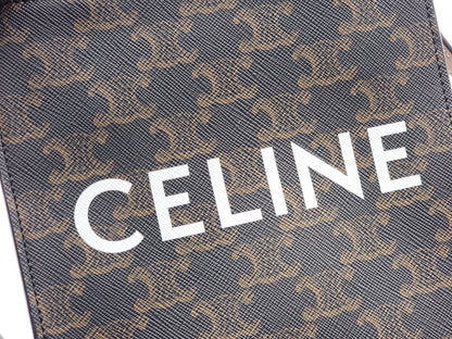 Celine Triomphe Mini Vertical Cabas Tote