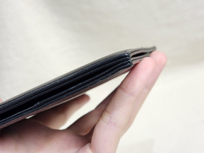 Chanel Black Calfskin Timeless Passport Holder