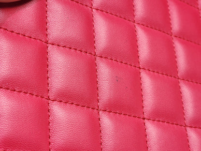 Chanel Red Medium Lambskin O’case GHW