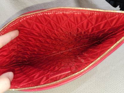 Chanel Red Medium Lambskin O’case GHW
