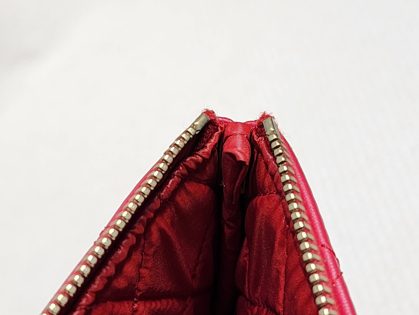 Chanel Red Medium Lambskin O’case GHW