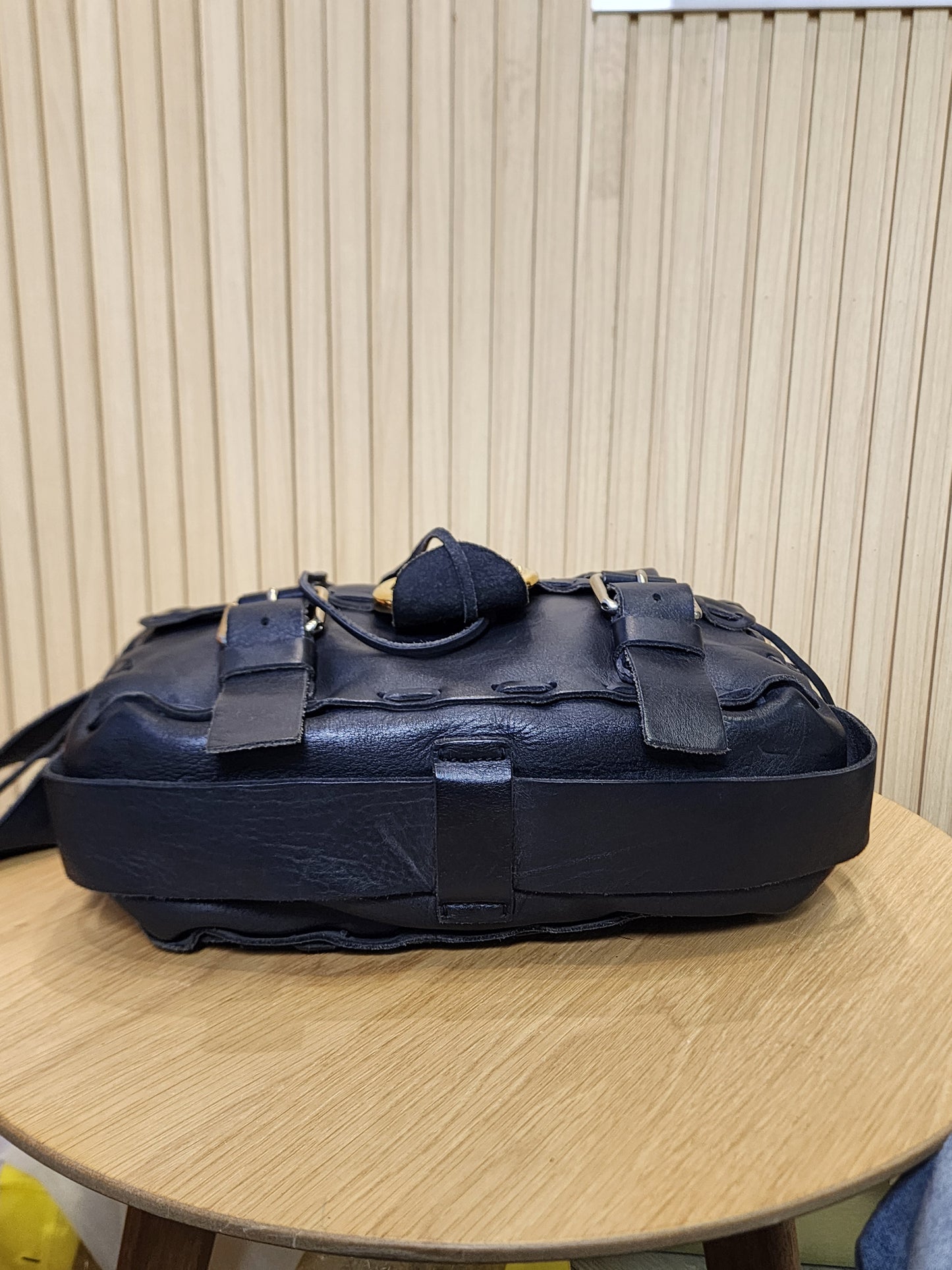 Gucci Black Marmont Laced Messenger Bag