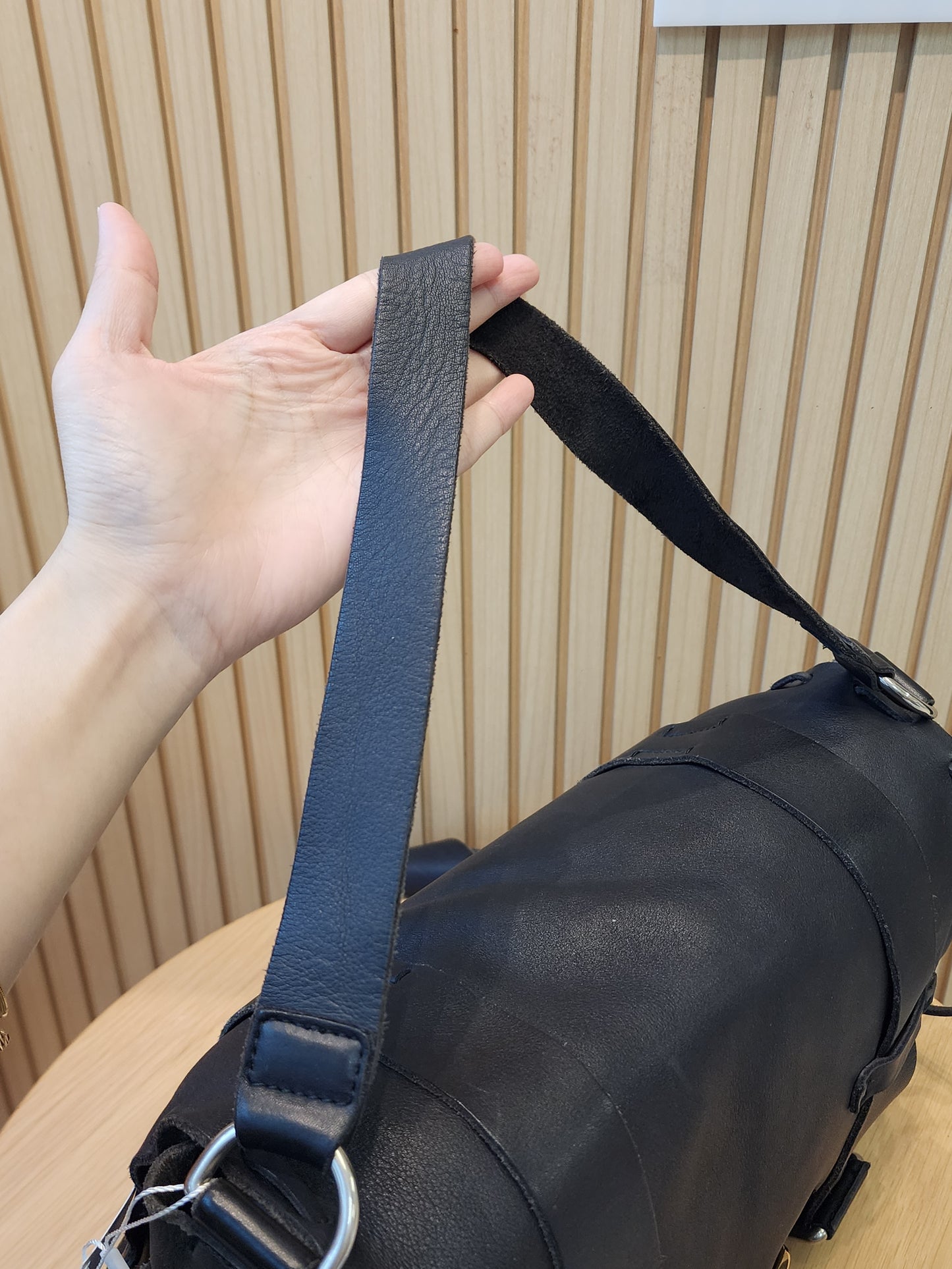 Gucci Black Marmont Laced Messenger Bag
