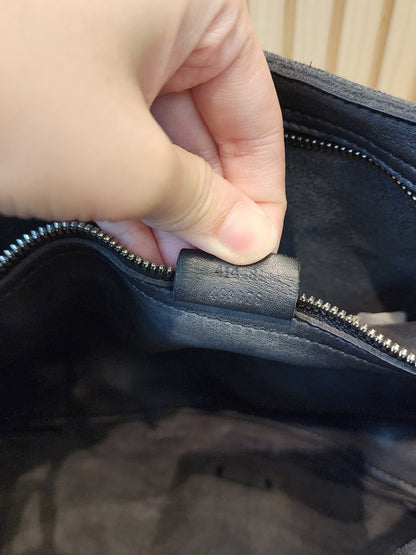 Gucci Black Marmont Laced Messenger Bag