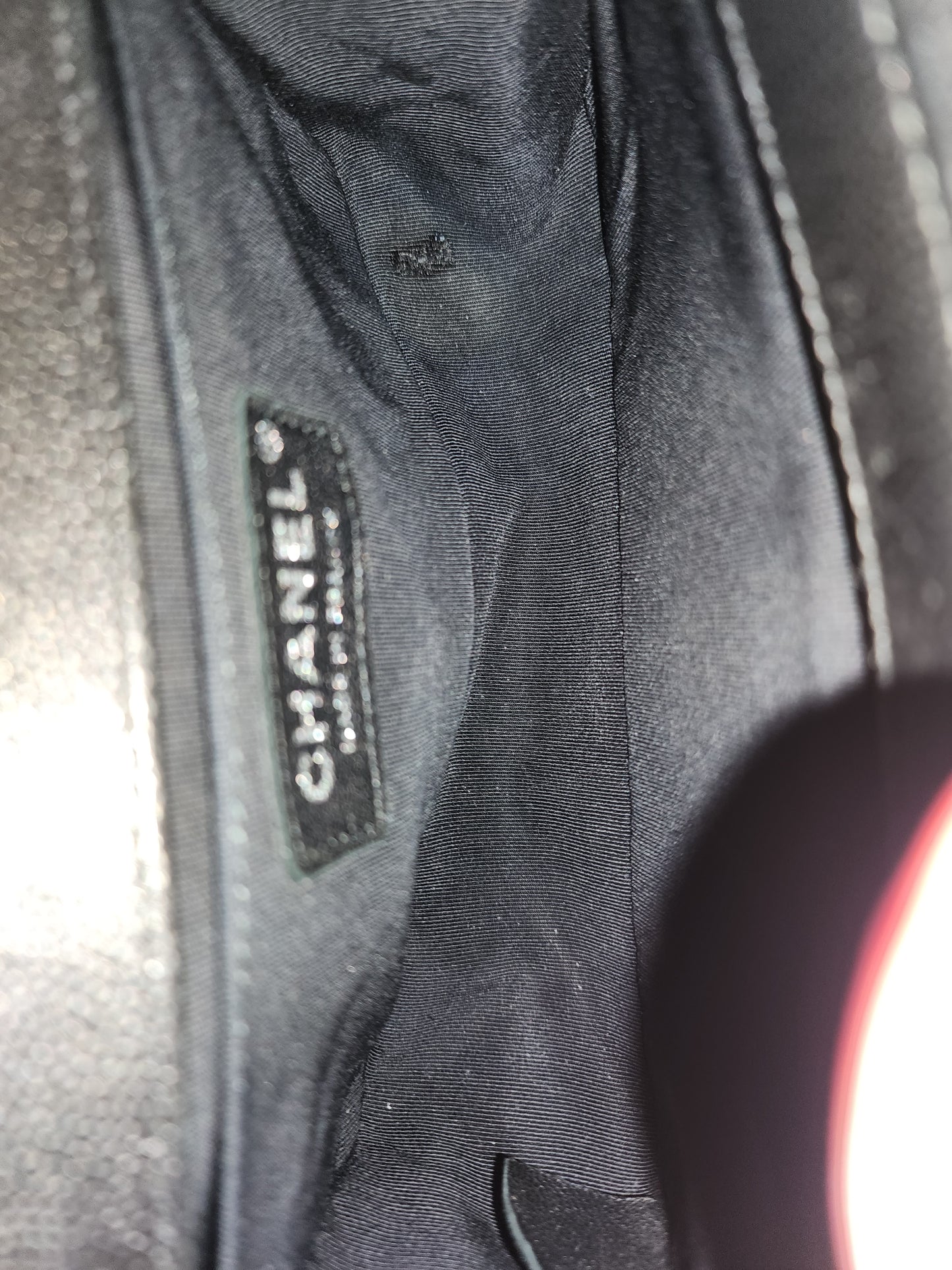 Chanel Black Caviar Small Boy (RHW)