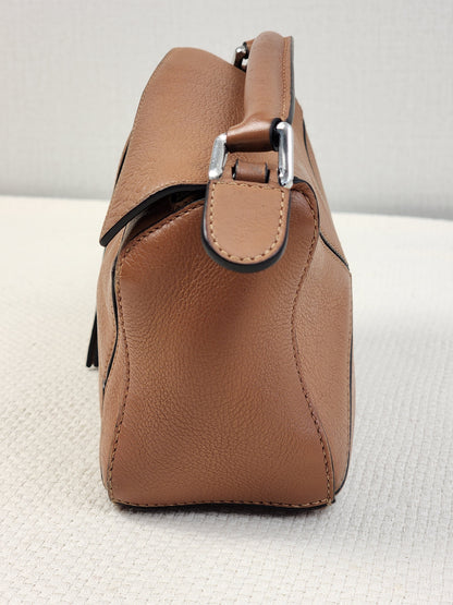 Loewe Mini Tan Puzzle Bag (SHW)