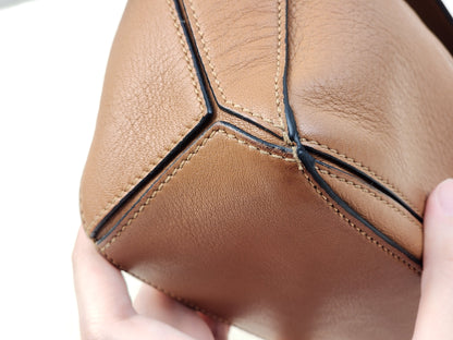 Loewe Mini Tan Puzzle Bag (SHW)