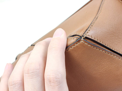 Loewe Mini Tan Puzzle Bag (SHW)